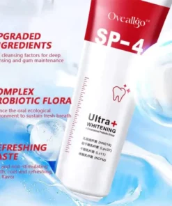 2023 HOT SALE Oveallgo SP4 Probiotic Whitening Toothpaste