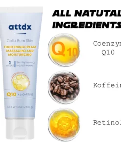 Alternative view of ATTDX CelluBurn SkinTightening Cream