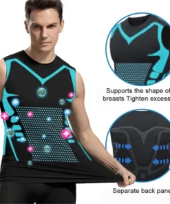Alternative view of LuckySong® Ionic Shaping Vest