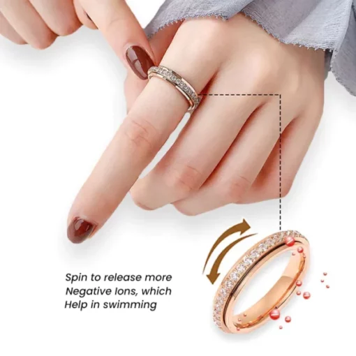 Biancat Luxe Moissanite Thermal Grace Ring