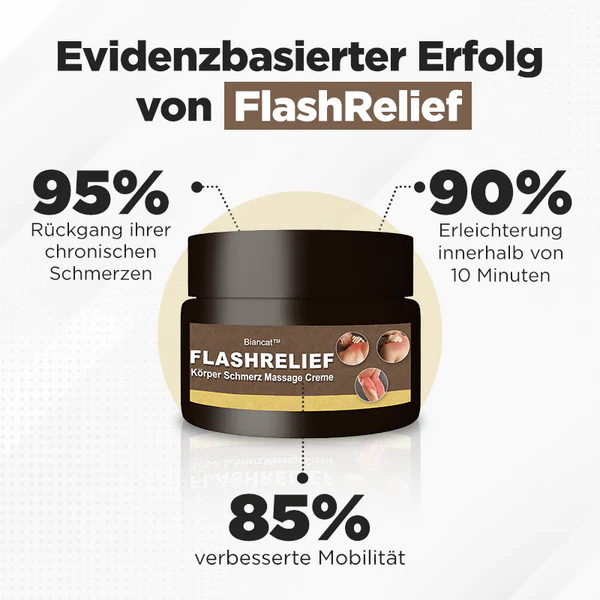 Biancat FlashRelief Krper Schmerz Massage Creme