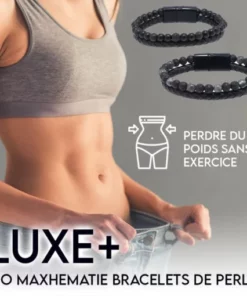 LUXE+ Trio MAXHematie Bracelets de Perles