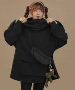 Alternative view of Knight Frog Hoodie