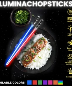 Alternative view of LuminaChopsticks