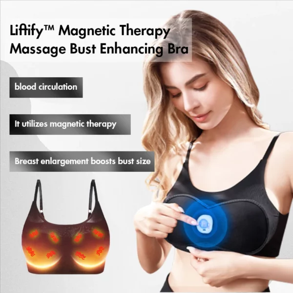 Liftify Magnetic Therapy Massage Bust Enhancing Bra