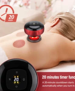 Alternative view of ScarFade™ Red Light Heat Therapy Lymphatic Drainage Massage Cup