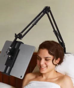 Hidden Bedside Phone Tablet Holder Retractable