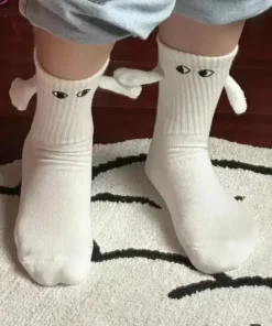 TeesNMerch Hand-in-Hand Socks - Become Solemates Forever!