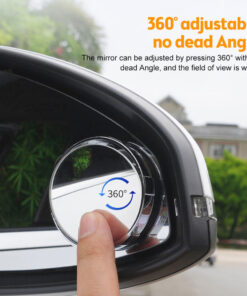 Suction Cup Car Convex Blind Spot Mirror (1 Set / 2 Pcs)