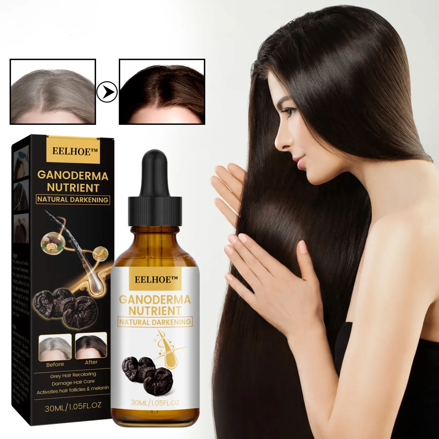 EELHOE Anti-Greying Hair Serum
