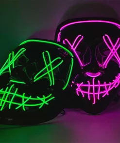 LumoMas™ Halloween LED Light Up Mask