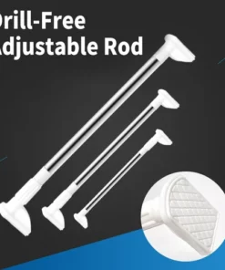 Drill-Free Adjustable Rod