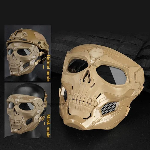 Skull Horror Helmet Mask - Kuva 5