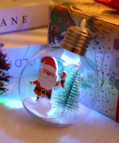 Christmas Tree Decoration Glow Balls