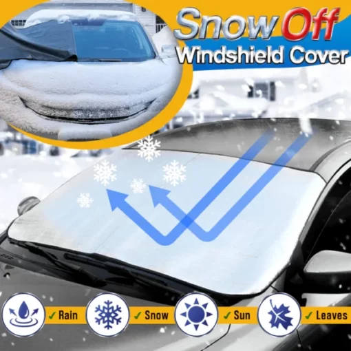 Snow Off Car Windshield Protective Cover