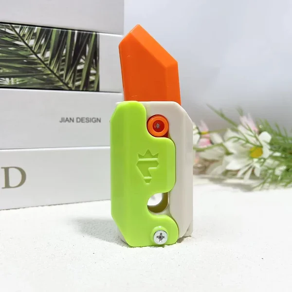 3D Gravity Carrot Knife Decompression Toy