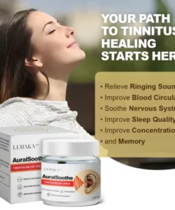Alternative view of Luhaka™ AuralSoothe Tinnitus Relief Cream