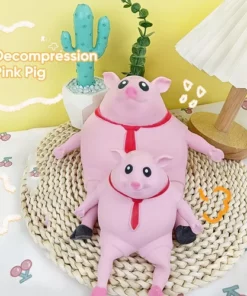 Creative Decompression Pink Piggy Toy