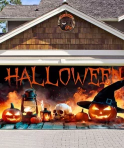 Halloween 2023 Garage Door Decoration