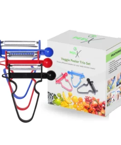 PeelX™ Veggie Peeler Trio Set
