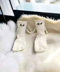 Alternative view of TeesNMerch Hand-in-Hand Socks - Become Solemates Forever!