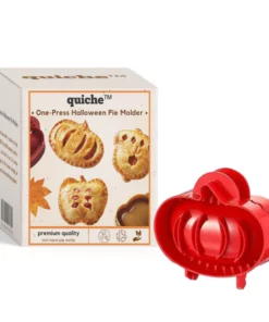 quiche™ One Press Halloween Pie Molder