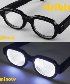 LED Luminous Glasses Light-Up Eyewear