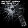 🎉Multifunctional Survival Hammer 14 in 1 Stainless Steel Alloy Material