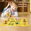 Childrens Educational Puzzle Track Car Play Set