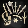 3D Wooden Puzzle Wooden Military Knife Model Kits