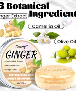 Ceoerty™ RevitaGinger Hair Boost Shampoo Bar