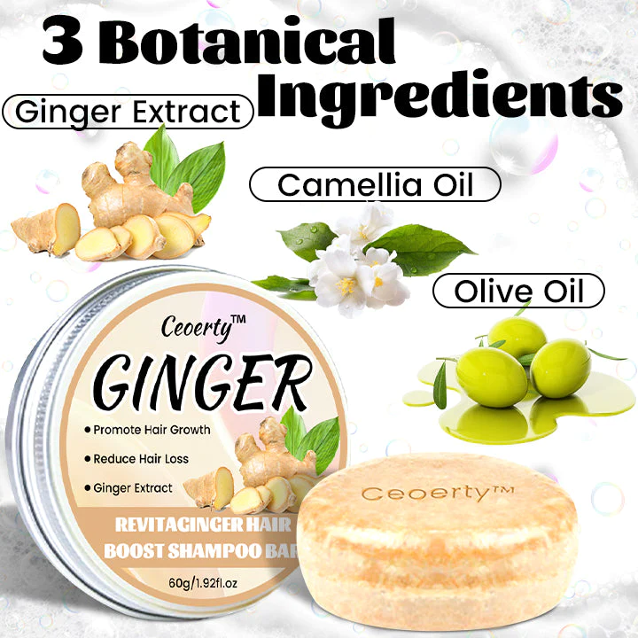 Ceoerty RevitaGinger Hair Boost Shampoo Bar