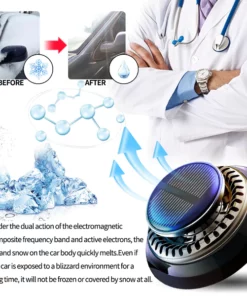 Alternative view of Bikenda™ Electromagnetic Molecular Interference Antifreeze Snow Removal Instrument