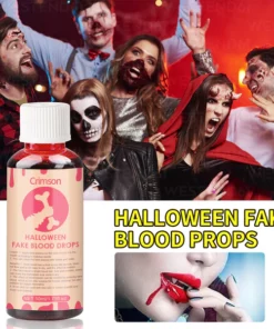 Crimson™ 100% Natural Ingredients Halloween Simulation Props