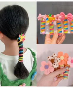 Bunte Telefondraht Haarbänder für Kinder