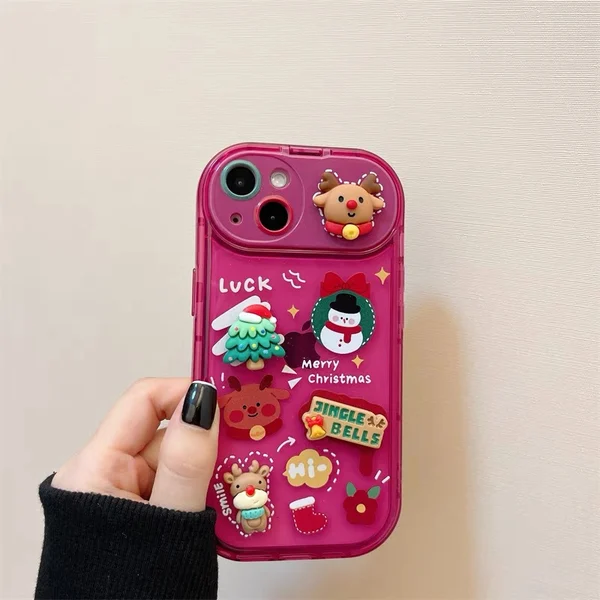 Tree Pendant Flip Mirror Case Cover For iPhone