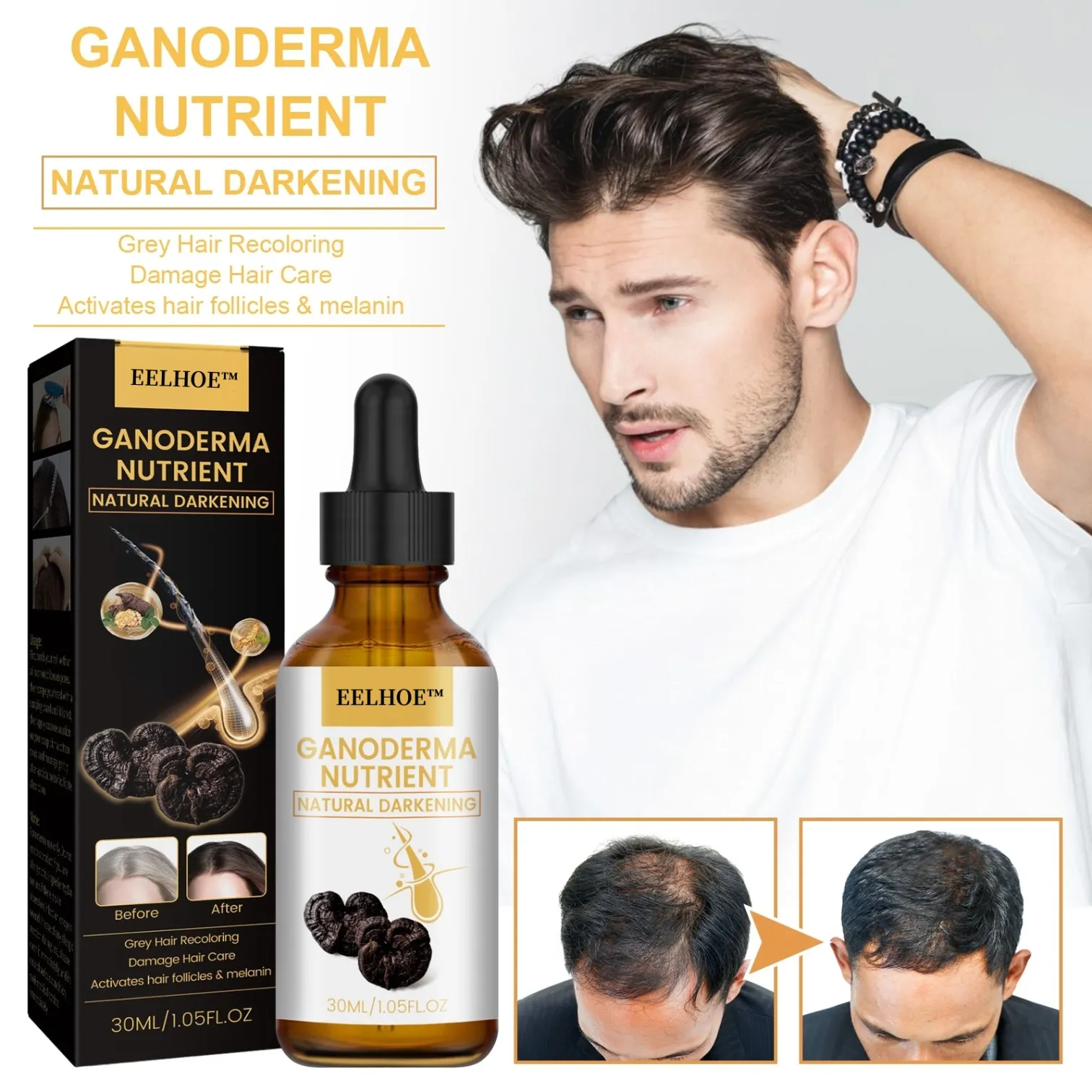 EELHOE Anti-Greying Hair Serum