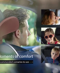 Alternative view of Car neck pillow side headrest