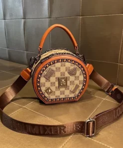 Fashion Leather Bear Bag