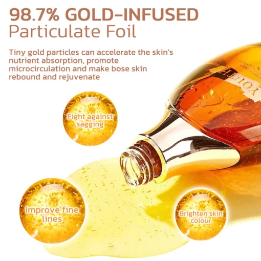 flysmus Q10Skin 24K Gold Peptide Reversal Serum