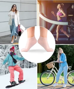 Alternative view of Moisturizing Foot Mask Exfoliating Silicone Socks Beach Protective Socks