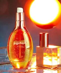 Alternative view of flysmus™ Q10Skin 24K Gold Peptide Reversal Serum