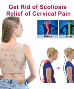 Sfrcord™ Womens Posture-Correcting and Body-Shaping & Detoxifying Bust Support