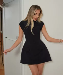 Alternative view of The Cap Sleeve Mini Dress
