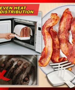 Alternative view of Microwave Bacon Rack