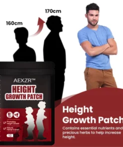 AEXZR™ Height Stimulating Foot Patch