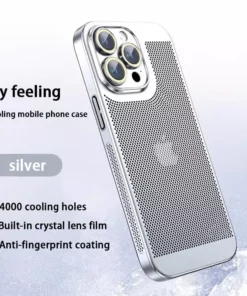 Electroplating Heat Dissipation Phone Case-Compatible With MagSafe Version