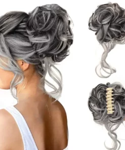 Curly Bun Hair Piece