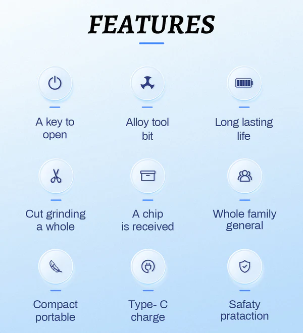 Nurbini™ Electric Nail Trimmer - Image 6