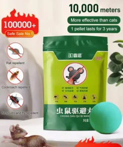 🔥Last Day 50% OFF🔥[One pellet lasts for one year!]Rodent and insect repellent sphere